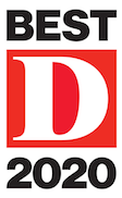 Award badge, 2020: D Magazine, Best Dentist in Dallas TX region